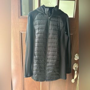 Tek Gear women’s jacket. Black. New without tags. Never worn. Size L.